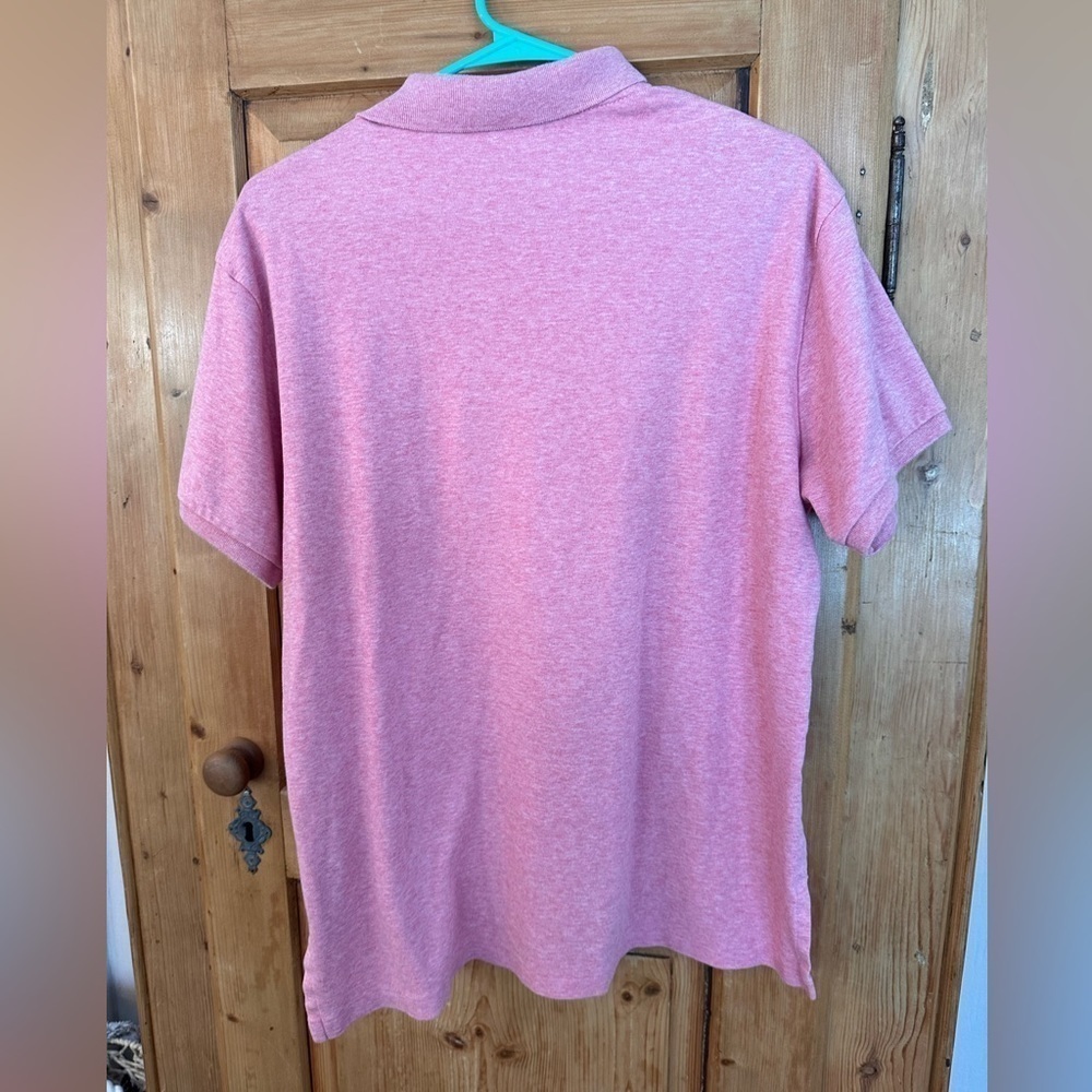 Polo Ralph Lauren Men’s Pull Over Shirt Heathered Red Size Large - Picture 10 of 12